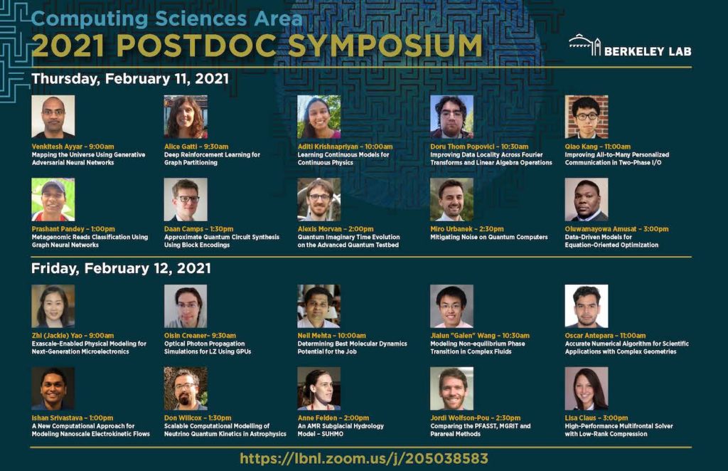 Postdocs Present Research In Exascale, Machine Learning And Quantum ...